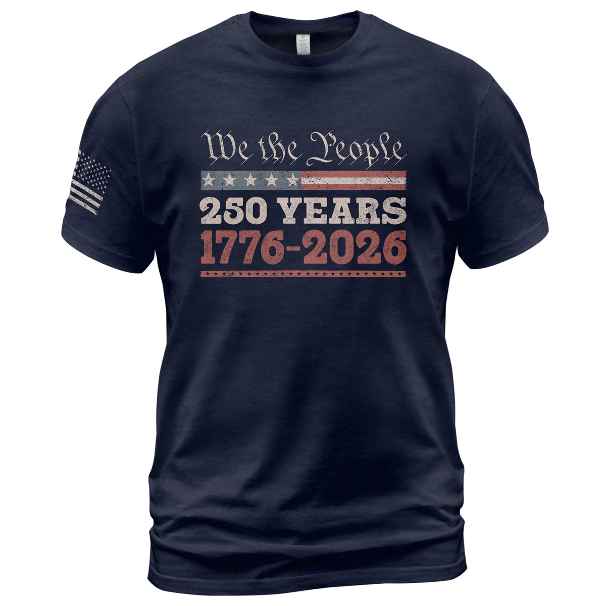 We The People 250 Years Independence Shirt – Patriotic USA 1776–2026 Tee - Rust Field Wear