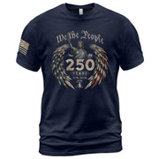 USA 250th Anniversary Shirt 1776-2026 We The People Statue of Liberty Patriotic for Men - Rust Field Wear