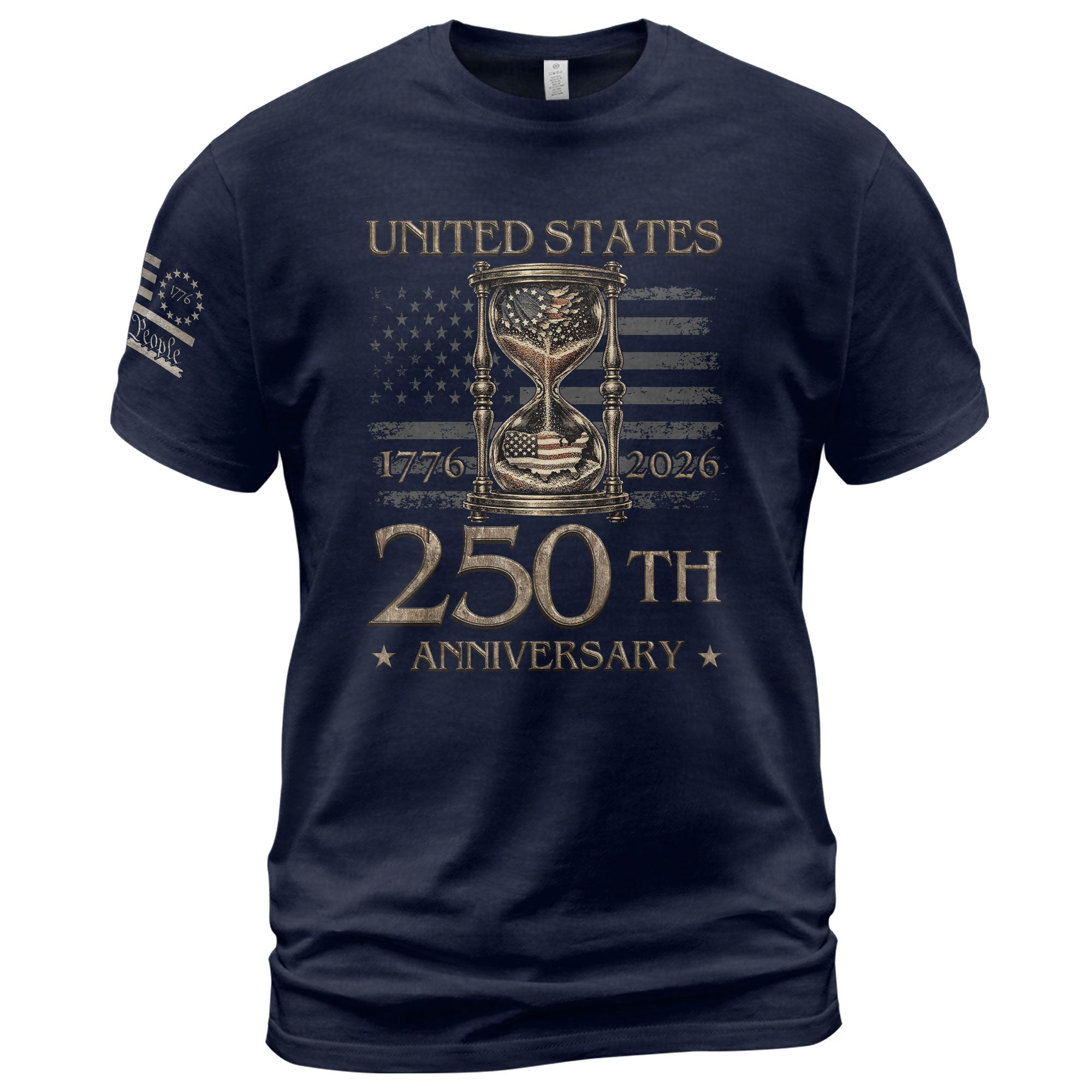 United States 250th Anniversary Shirt – Past, Present & Time-Honored Freedom - Rust Field Wear