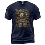 USA 250th Anniversary 250 Years Shirt 1776-2026 Eagle We The People Mental Toughness Patriotic Heritage - Rust Field Wear