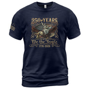 America 1776–2026 250 Years Anniversary Shirt, Torch of Freedom Design - Rust Field Wear