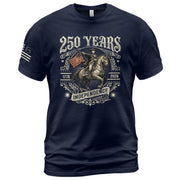 USA 250th Anniversary Shirt 1776–2026, Past to Present Freedom Legacy - Rust Field Wear