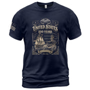 USA 250 Years Anniversary Shirt 1776–2026, Freedom Heritage Apparel - Rust Field Wear