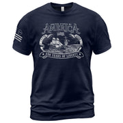 United States 250th Anniversary Patriotic Independence Shirt 1776–2026 - Rust Field Wear
