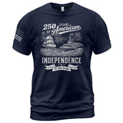 USA Independence 250th Anniversary Freedom Pride Shirt 1776–2026 - Rust Field Wear