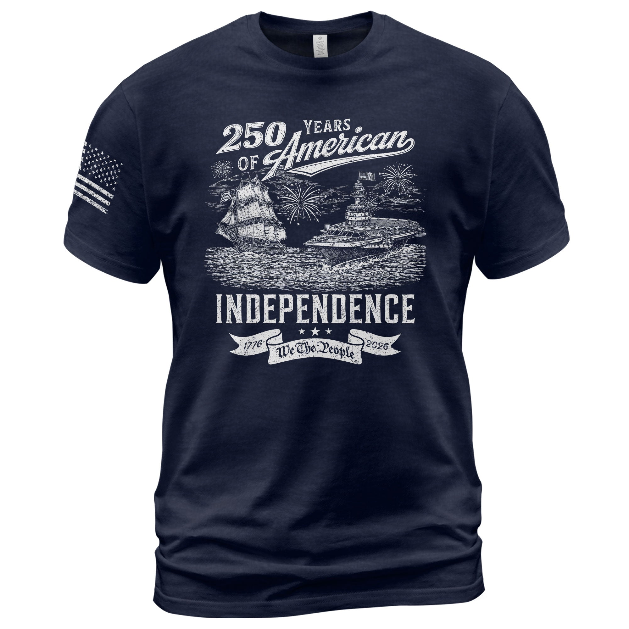 USA Independence 250th Anniversary Freedom Pride Shirt 1776–2026 - Rust Field Wear