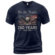 USA 250 Years Anniversary Shirt 1776–2026, Eagle Heritage Tribute - Rust Field Wear