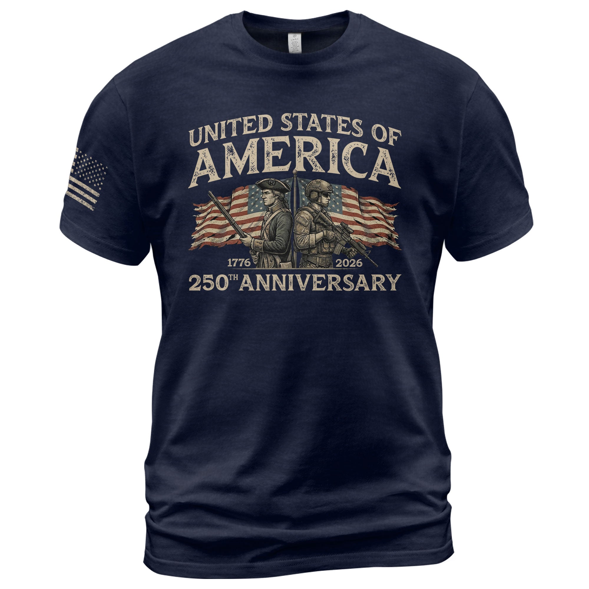 America 1776–2026 250 Years Anniversary Shirt, Legacy of Freedom - Rust Field Wear