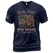 USA 250th Anniversary Shirt 1776–2026, Timeless Freedom Tribute - Rust Field Wear