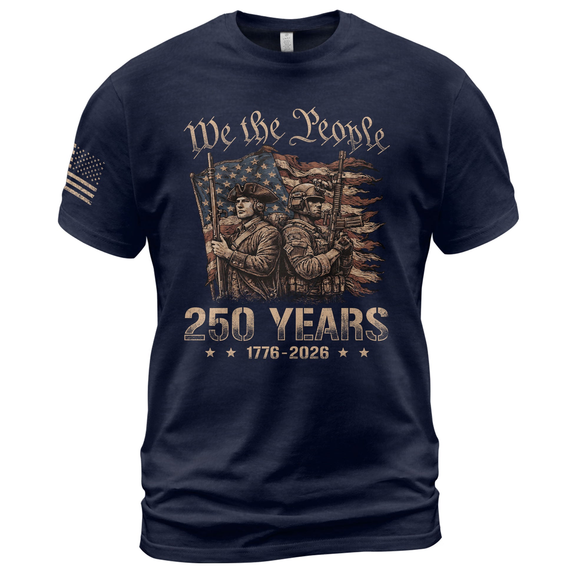 USA 250th Anniversary Shirt 1776–2026, Timeless Freedom Tribute - Rust Field Wear