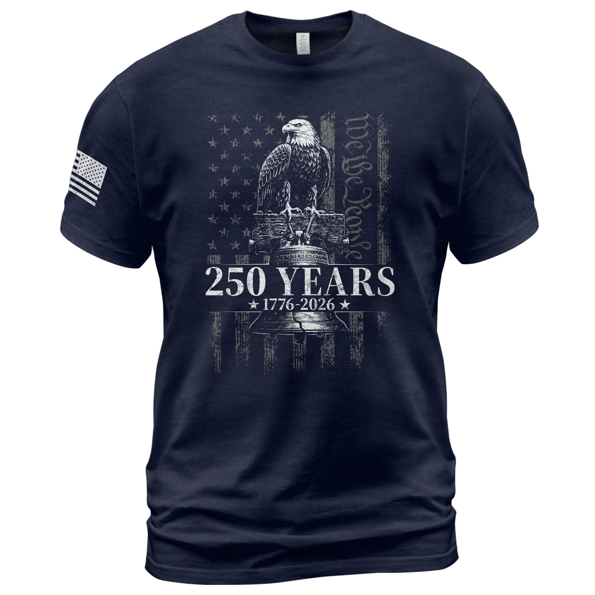 USA Freedom Shirt 1776–2026 American Pride Edition - Rust Field Wear