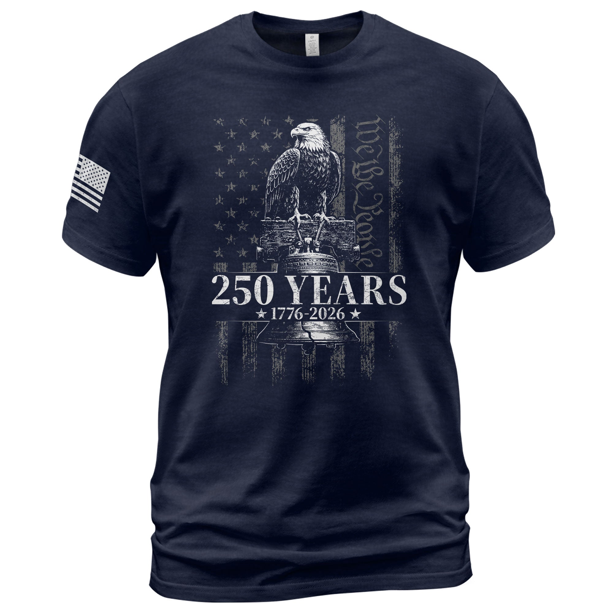 USA Freedom Shirt 1776–2026 American Pride Edition - Rust Field Wear