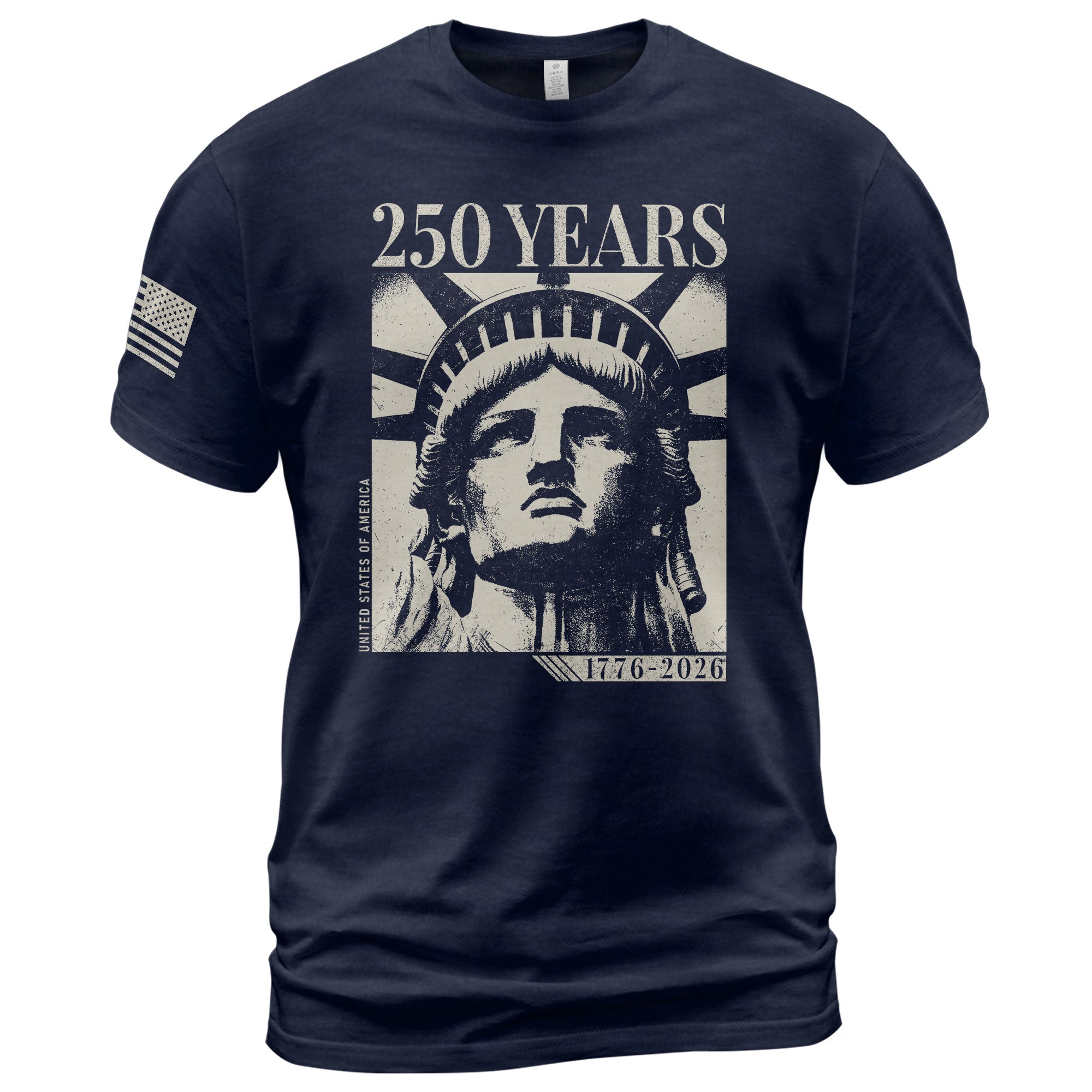 250 Years America Anniversary Heritage Shirt 1776–2026 Patriotic Spirit - Rust Field Wear