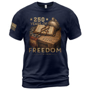 USA 1776–2026 Freedom Heritage Shirt American 250 Year Celebration Shirt - Rust Field Wear