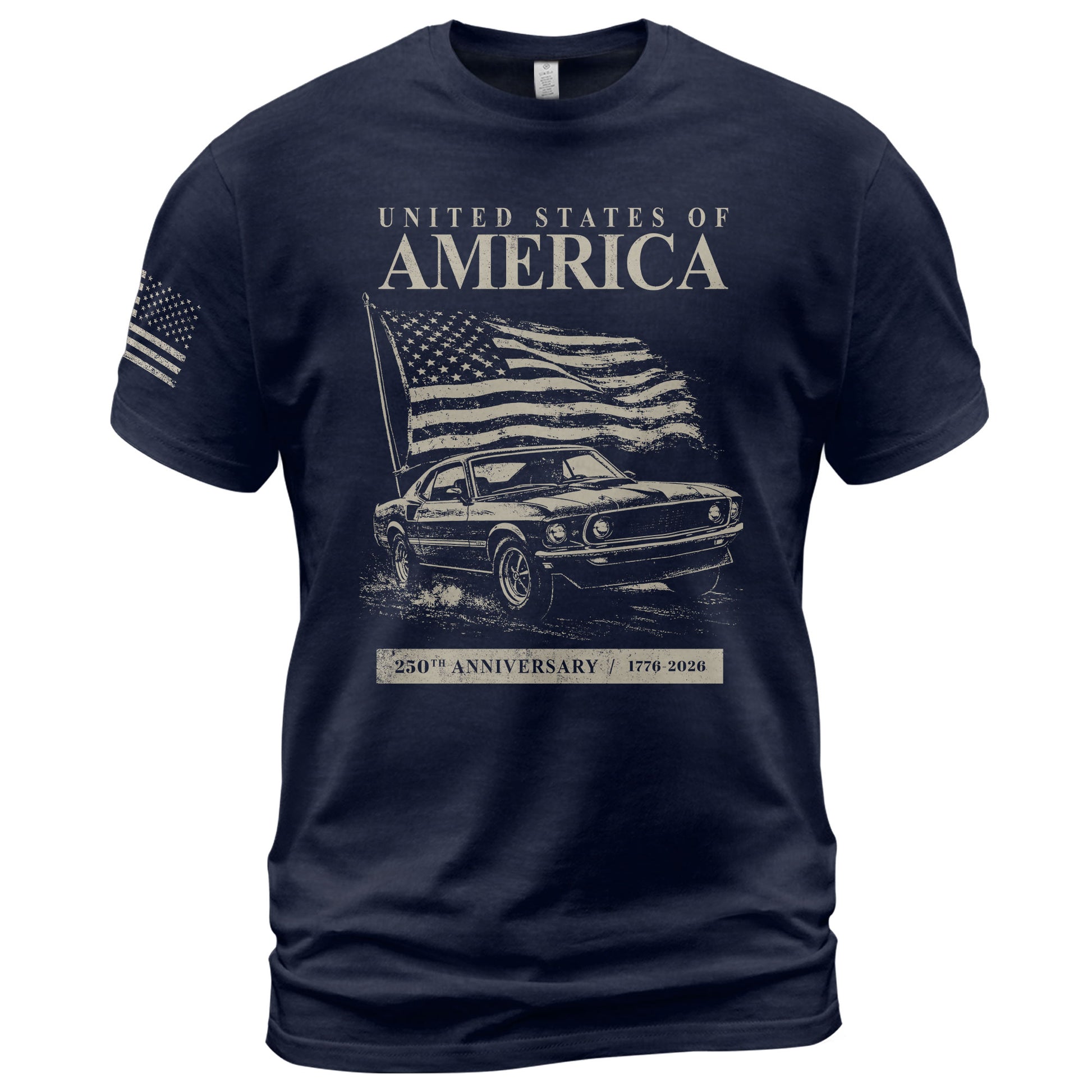 USA 250th Anniversary Shirt 1776–2026 Patriotic Celebration - Rust Field Wear