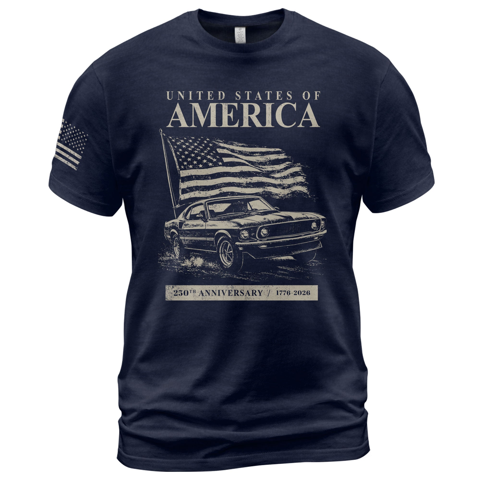 USA 250th Anniversary Shirt 1776–2026 Patriotic Celebration - Rust Field Wear