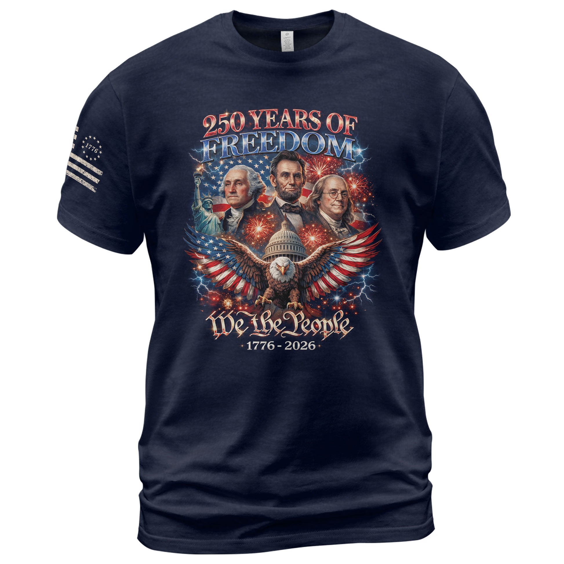 Legends of Liberty USA 250th 250 Years Anniversary Shirt - 250 Years America Anniversary Merchandise We The People 1776-2026 Bootleg Tee - Rust Field Wear