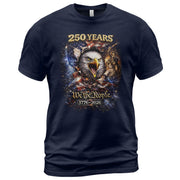 250 Years We The People 1776–2026 – American Heritage Graphic T-Shirt - Rust Field Wear