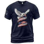 250 Years of Blessings One Nation Under God T-Shirt - Peace Dove Patriotic Graphic Tee - Rust Field Wear