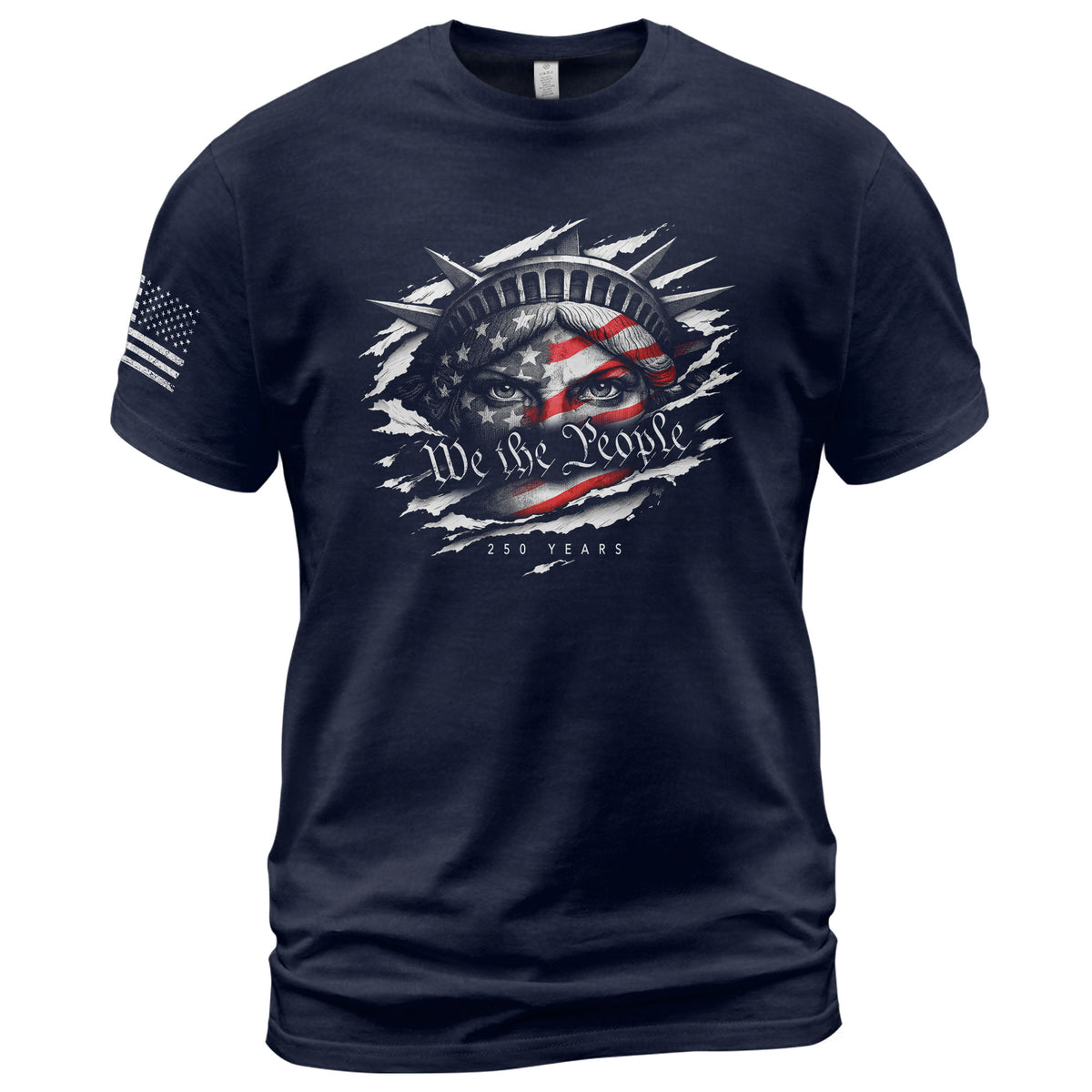 America 250th Anniversary T-Shirt - 250 Years 1776-2026 We The People Patriotic Tee - Rust Field Wear