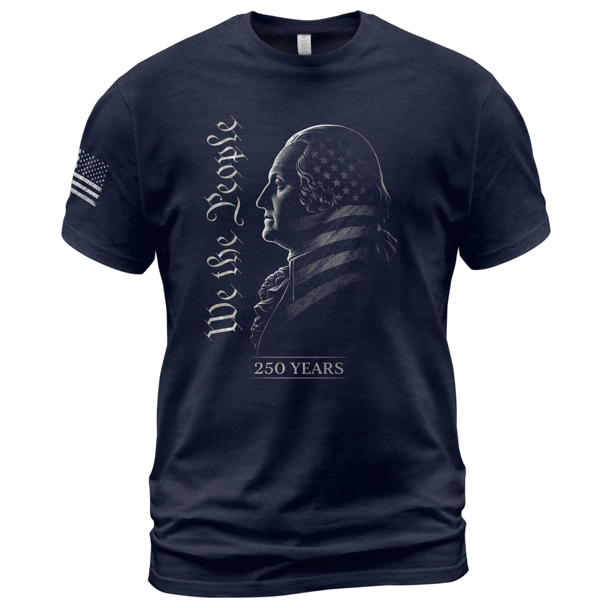 America 250th Anniversary T-Shirt 1776-2026 – George Washington We The People Retro Tee - Rust Field Wear