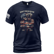 America 250th Anniversary 1776-2026 T-Shirt – Don’t Tread On Me Patriotic Snake 250 Years of Liberty Tee - Rust Field Wear