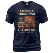 1976 Limited Edition 50th Birthday Shirt Patriotic We The People Graphic Tee 2026 - Rust Field Wear