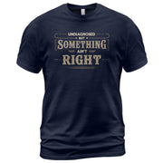 Undiagnosed But Something Ain't Right Shirt Funny Vintage Quote Graphic Humor Tee - Rust Field Wear