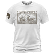 USA 250 Years Independence Shirt 1776–2026 Patriotic Freedom Celebration Shirt - Rust Field Wear
