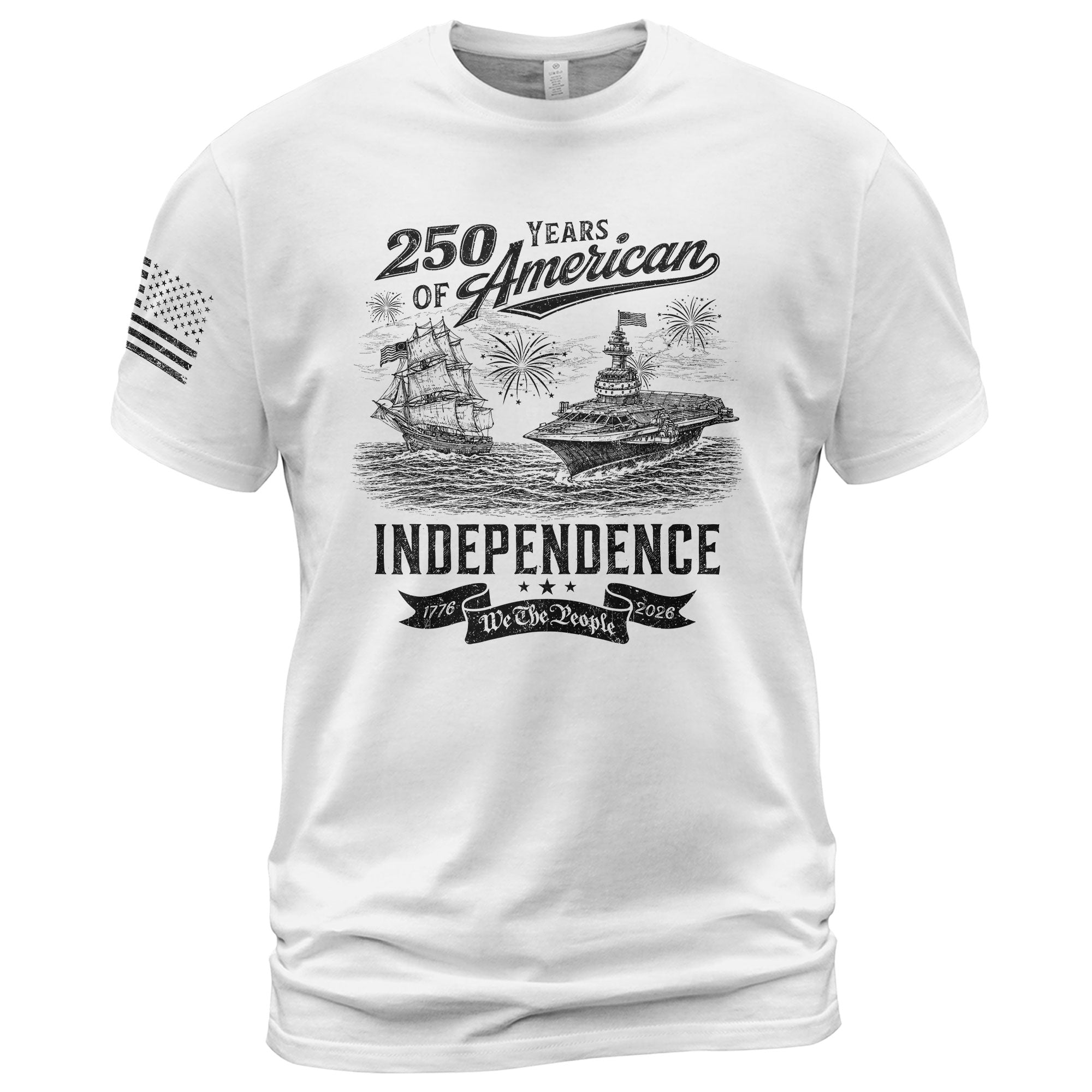 250 Years America Freedom Journey Patriotic Celebration Shirt - Rust Field Wear