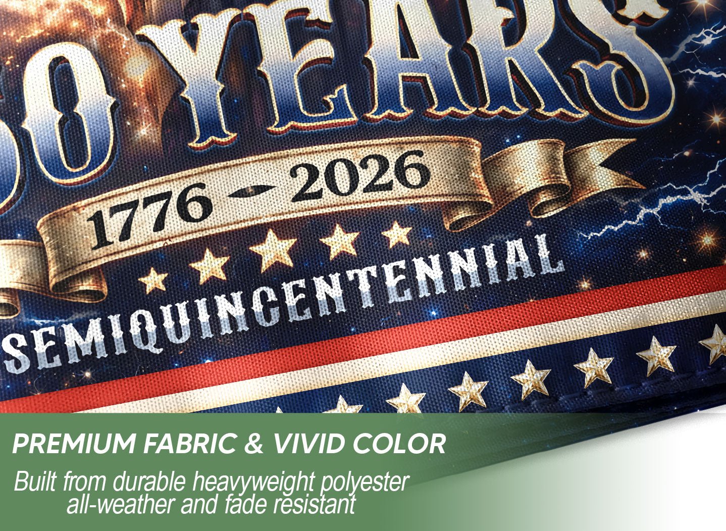 USA 250th Anniversary Garden Flag 1776-2026 – Statue of Liberty Patriotic Double Sided House Yard Decor - Rust Field Wear