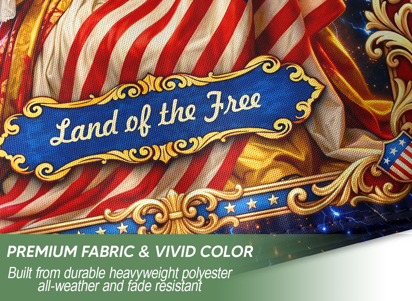 America 250th Anniversary Garden Flag Betsy Ross Patriotic 1776 2026 Land of the Free