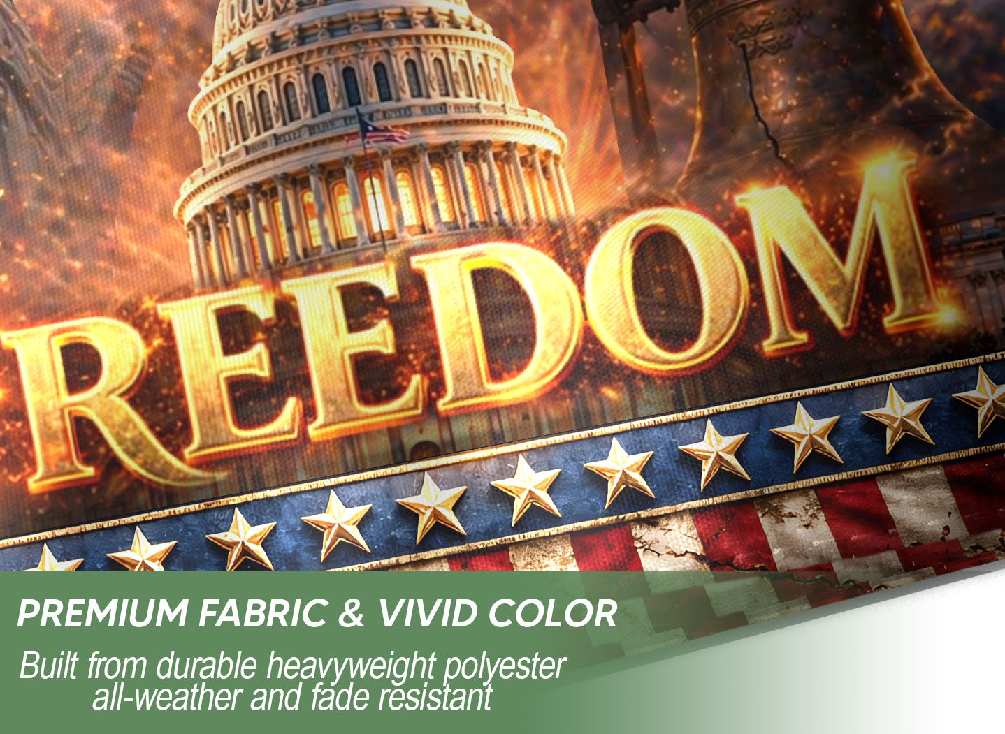 1776-2026 Anniversary Garden Flag 250 Years of Freedom Fireworks Eagle Yard Decor