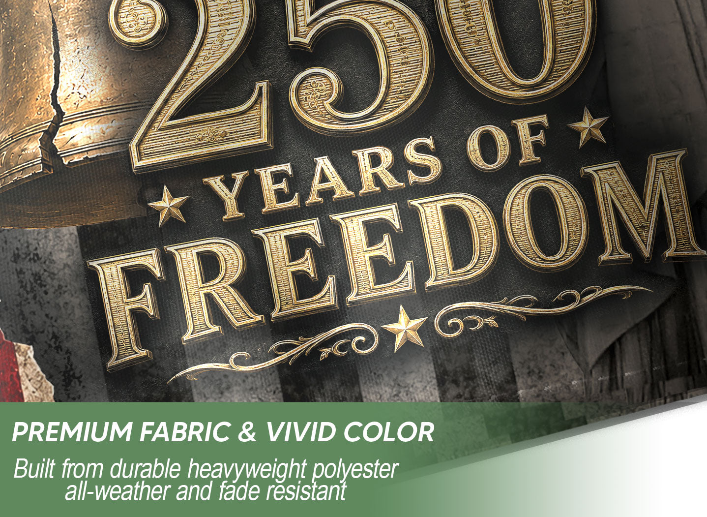 House Flag 250 Years of Freedom 1776-2026 American Statue of Liberty Eagle Banner