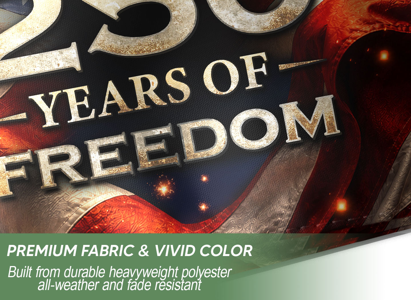250 Years of Freedom House Flag American Eagle Patriotic Outdoor Decor USA