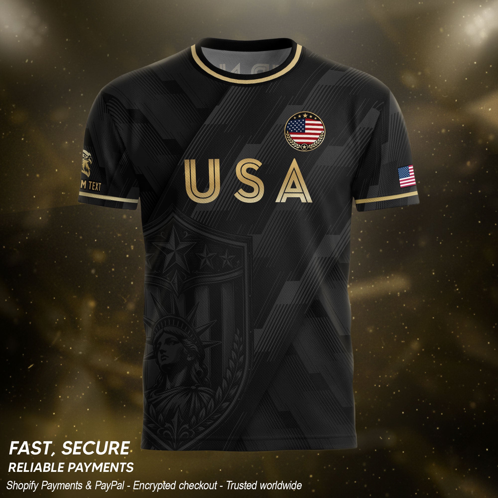 Abstract Pattern Adult Soccer Jersey Style Custom Name Number Personalized Sport Top