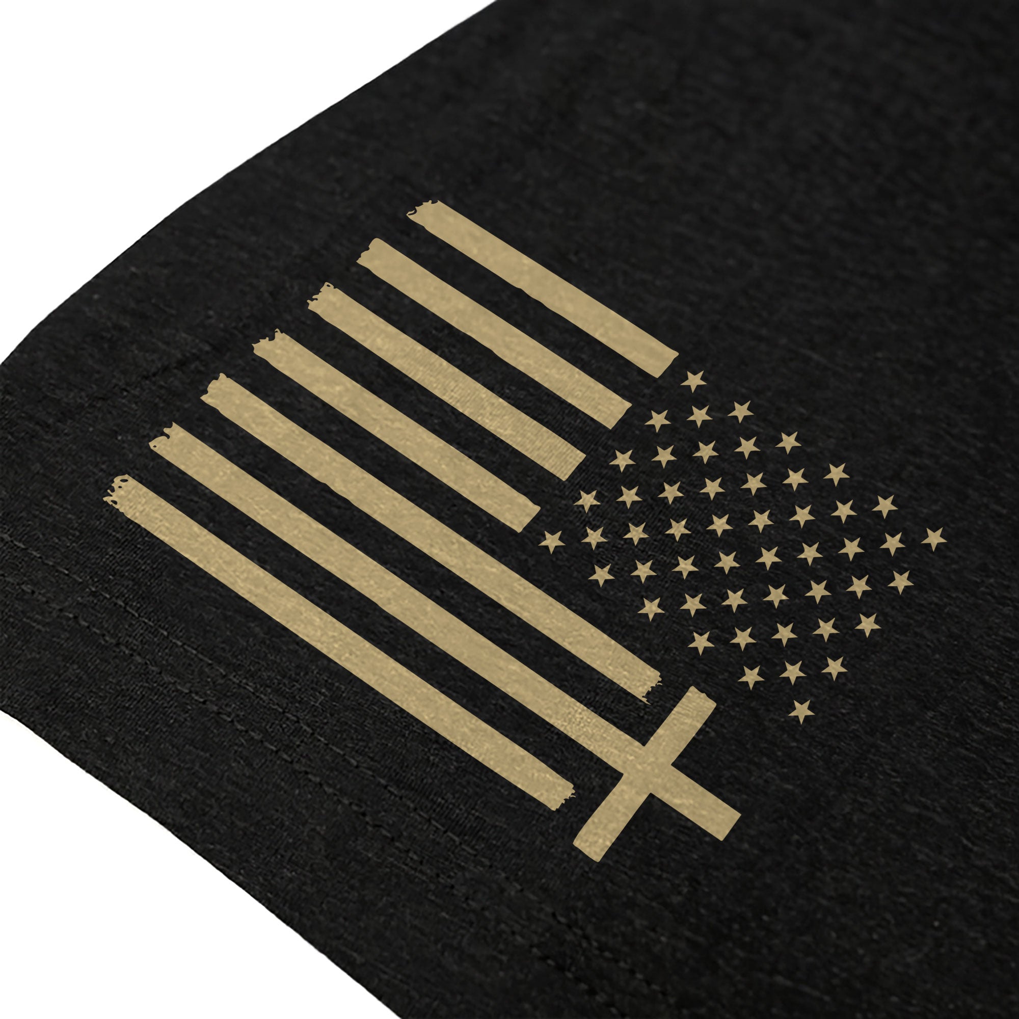 Jesus The Way The Truth The Life Calvary Cross Christian Graphic Crewneck Tee Men
