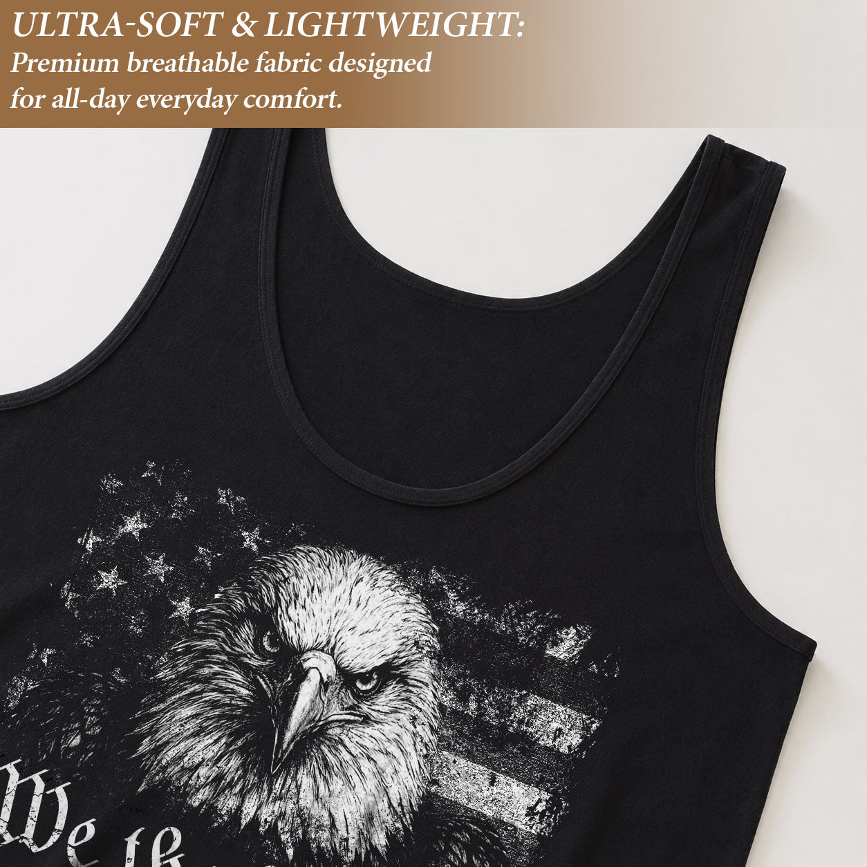 We The People 250 Years Tank Top Women 1776-2026 Patriotic American Eagle Shirt