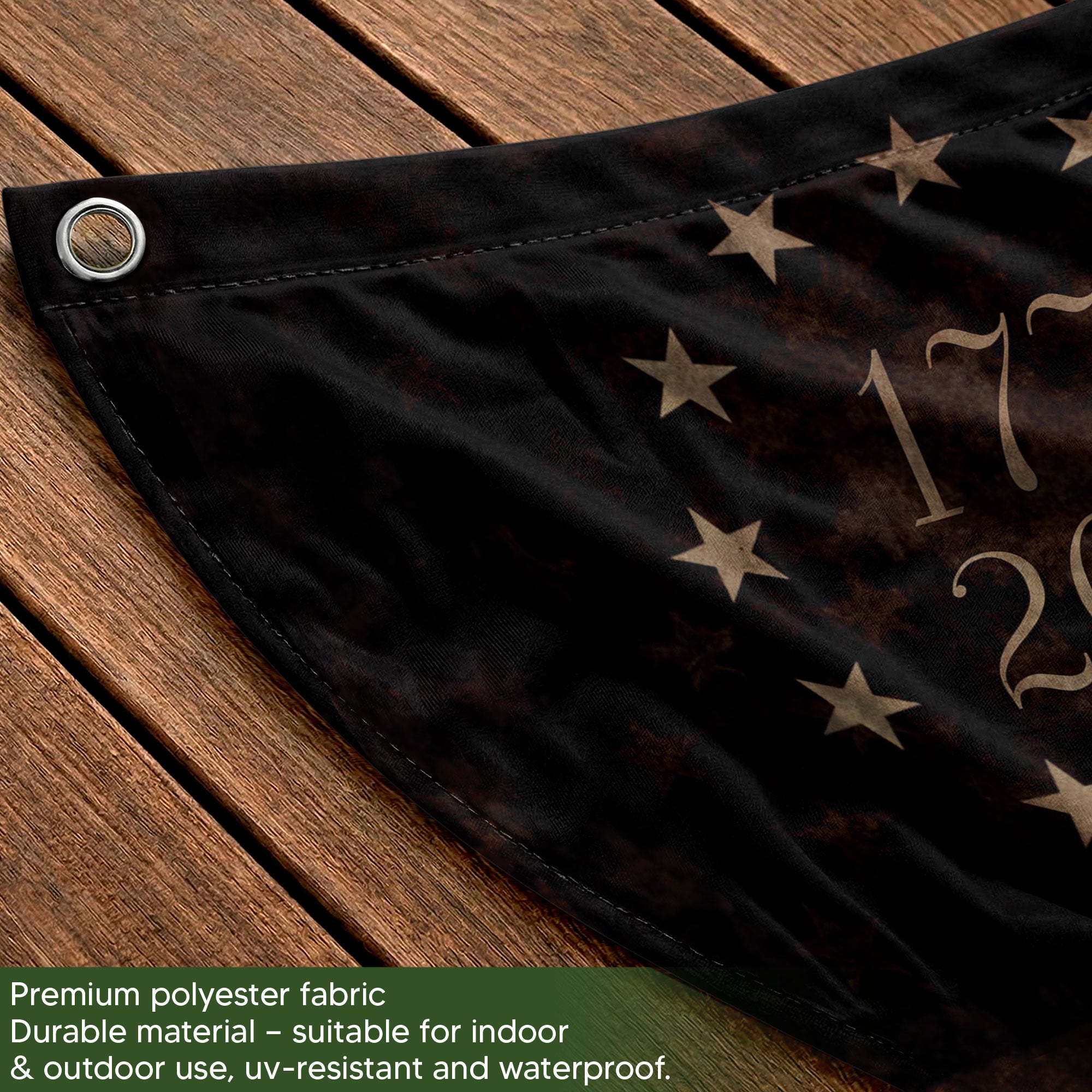 250th Anniversary Freedom Flag Fence Banner - Liberty Torch & Eagle Design for 2026 Celebration