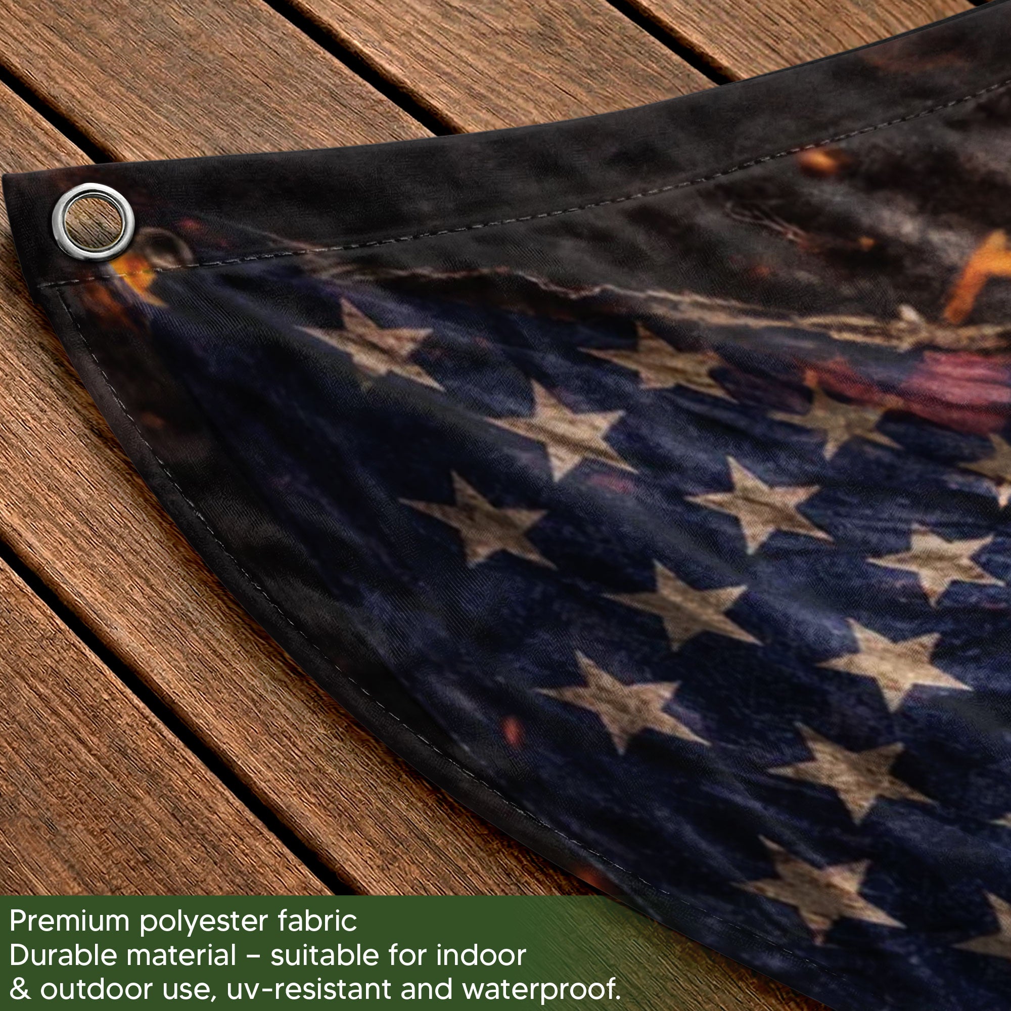 Fence Flag USA 250th Anniversary 1776–2026 Christian Cross Bible Patriotic Banner 250 Year American Freedom Flag