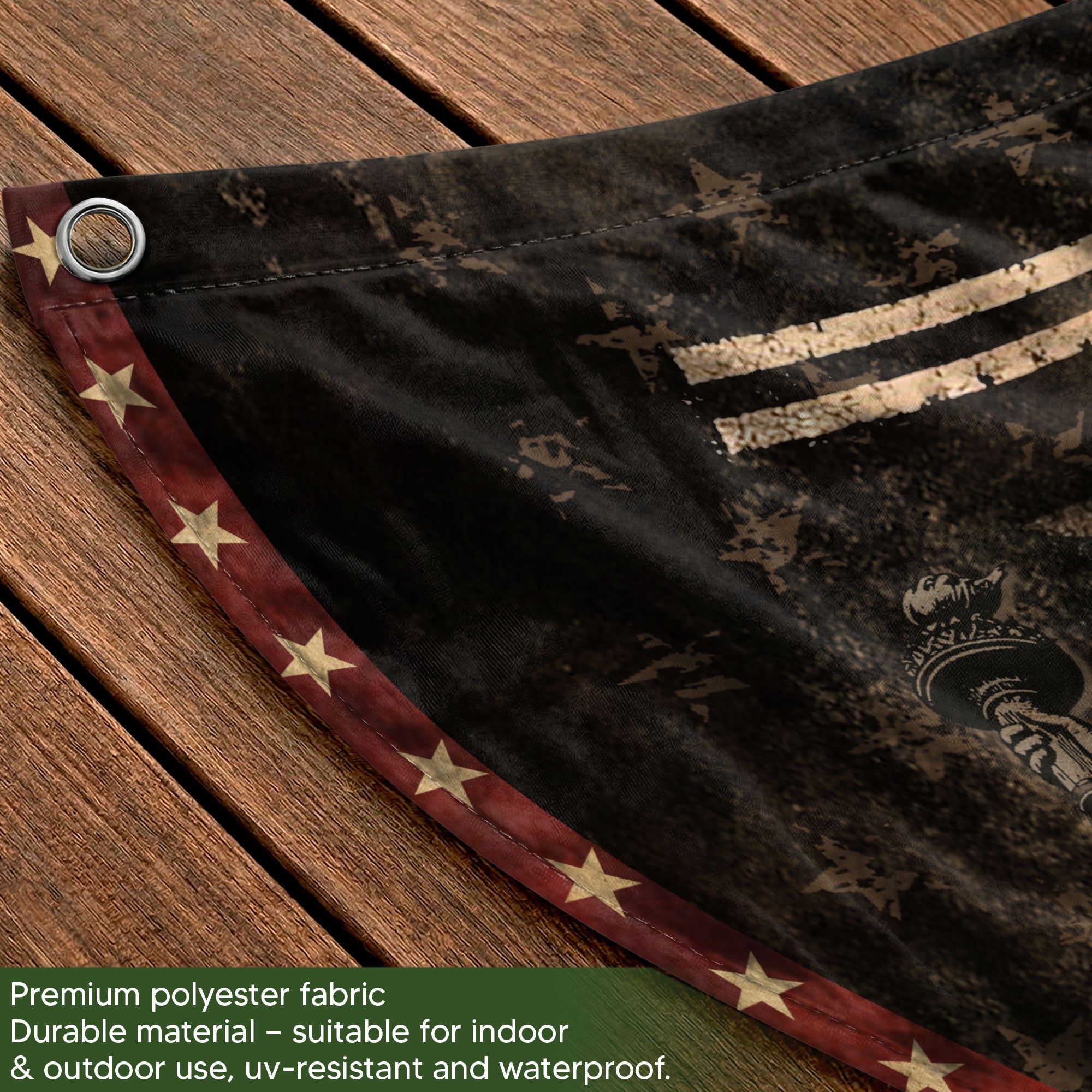 250 Years Fence Flag 1776–2026 We The People Eagle Patriotic Banner USA Decor