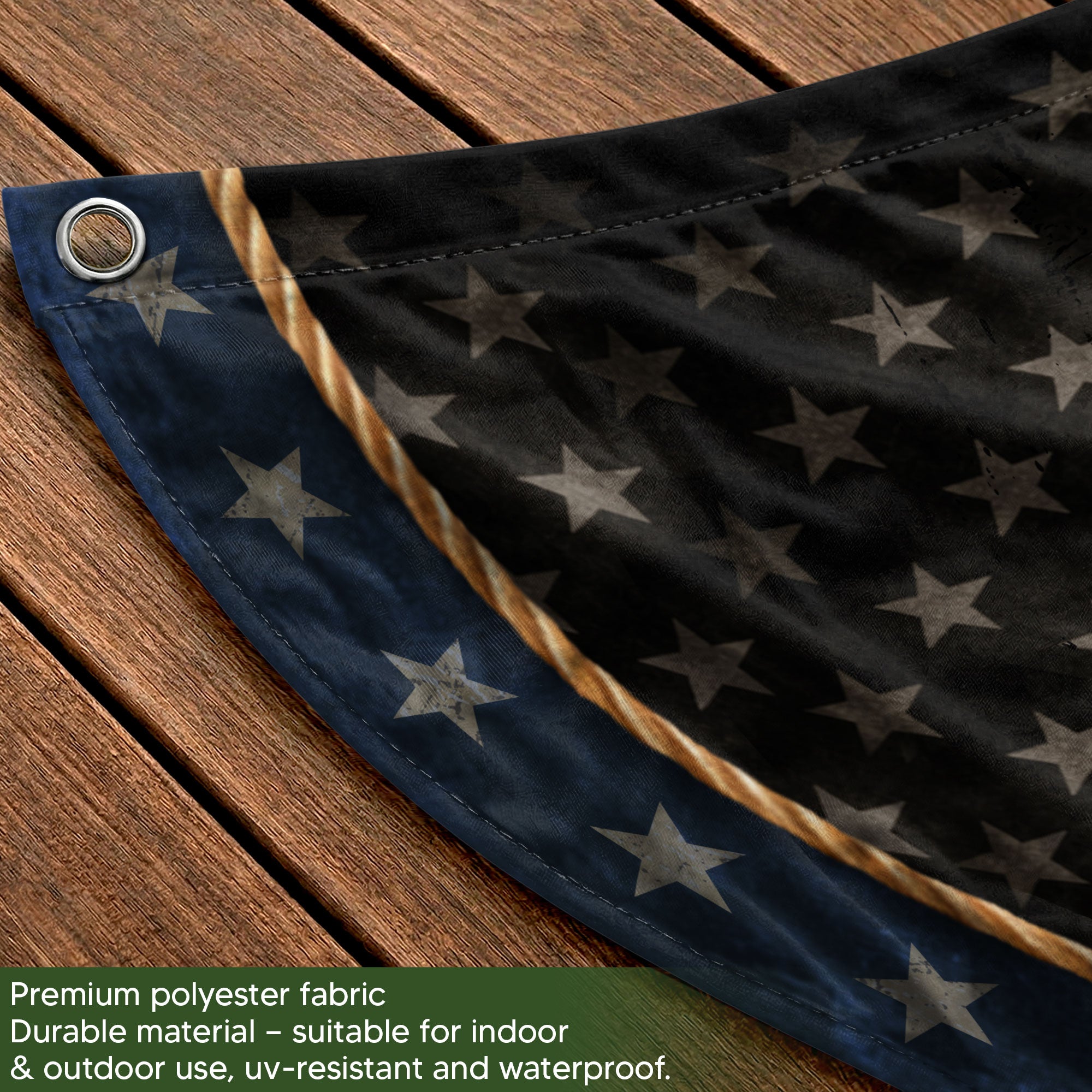 George Washington Vintage Fence Flag Custom Family Name 250 Years Freedom 1776-2026 Yard Decor