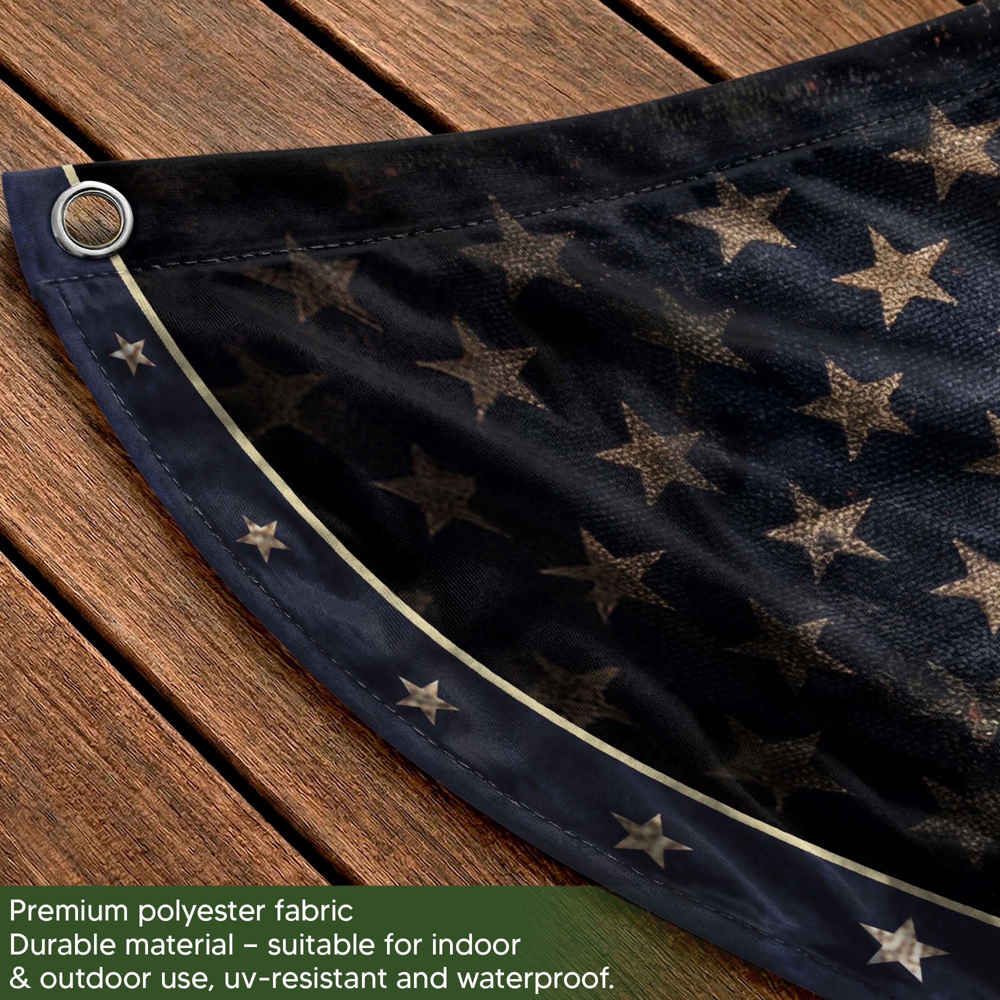 American Eagle Fence Flag Custom Family Name 250 Years Freedom 1776-2026 Patriotic Yard Decor