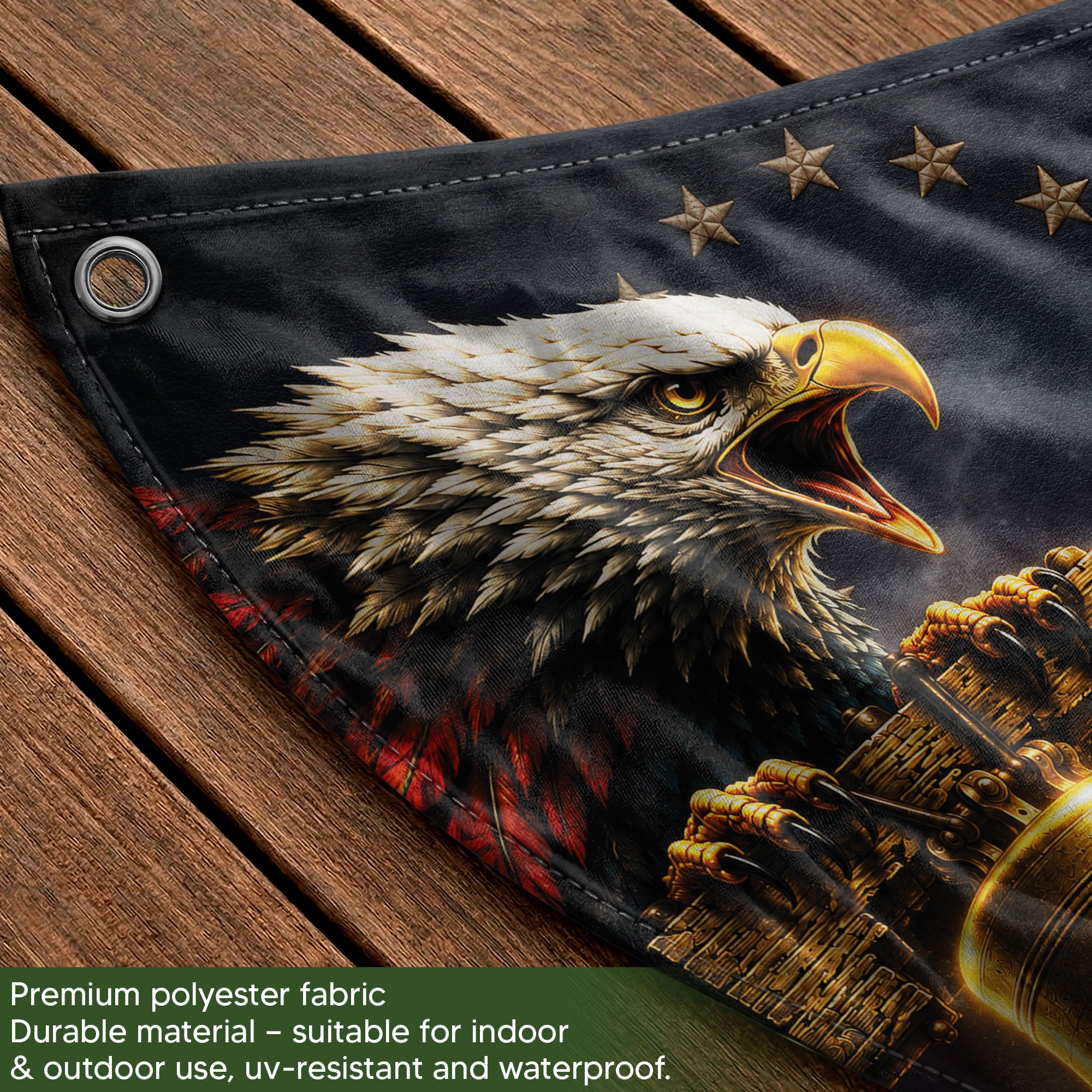250th Anniversary US Fence Flag 1776-2026 Patriotic We The People Outdoor Banner