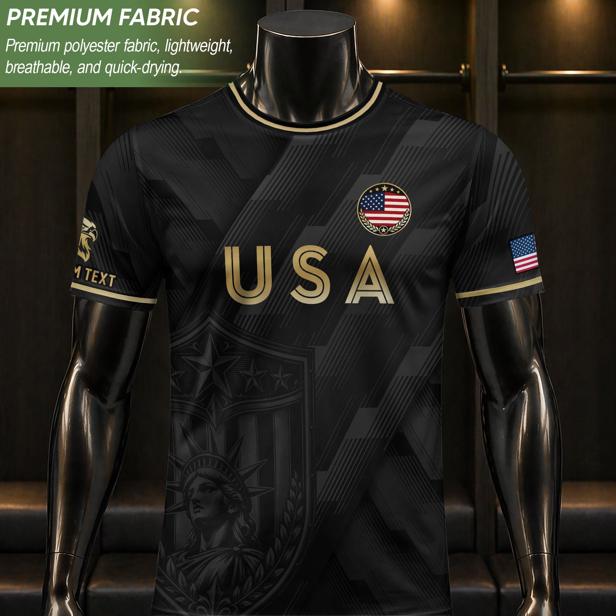 Abstract Pattern Adult Soccer Jersey Style Custom Name Number Personalized Sport Top