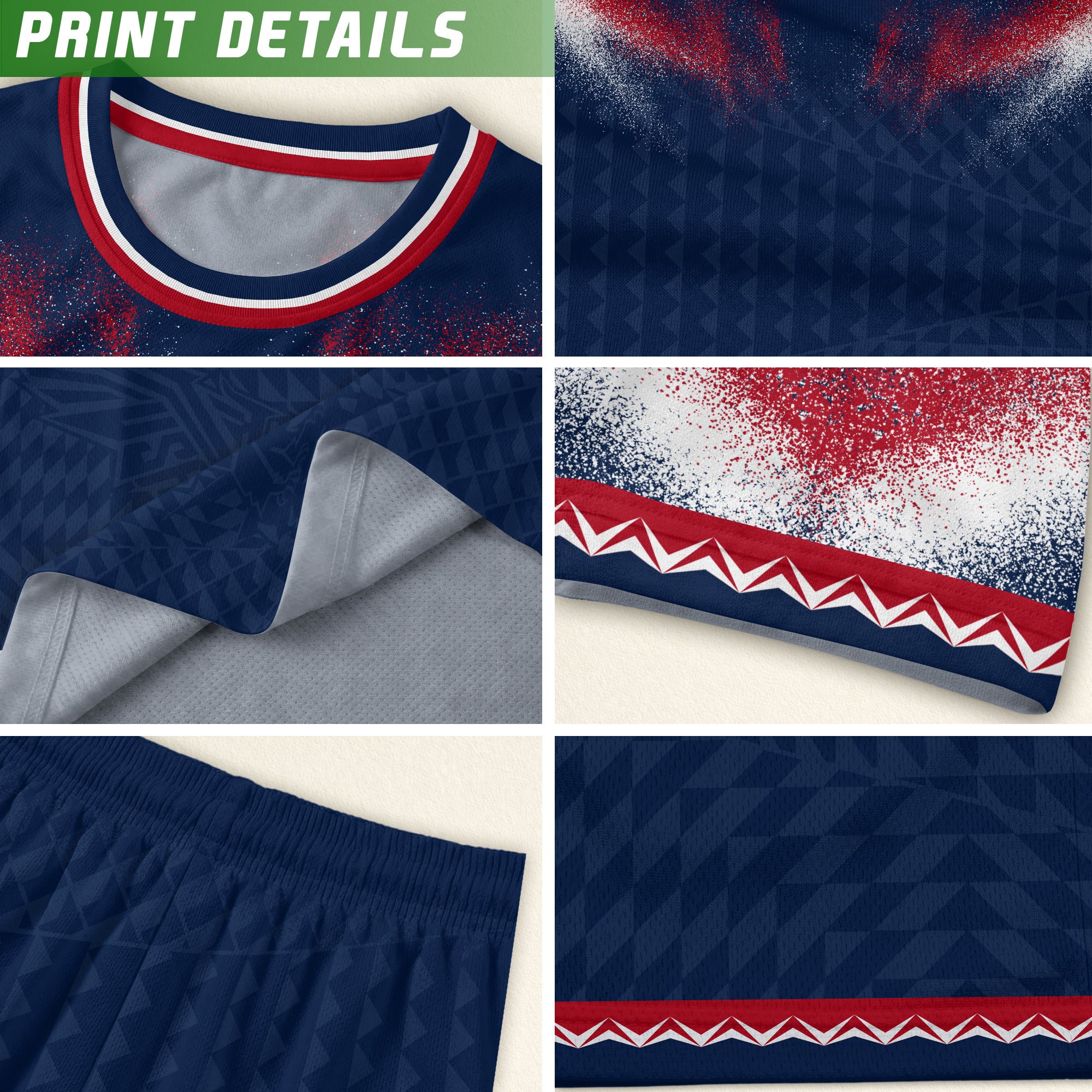 Kids USA Soccer Jersey Navy Blue Youth Red White Blue Patriotic Football Tee Shirt