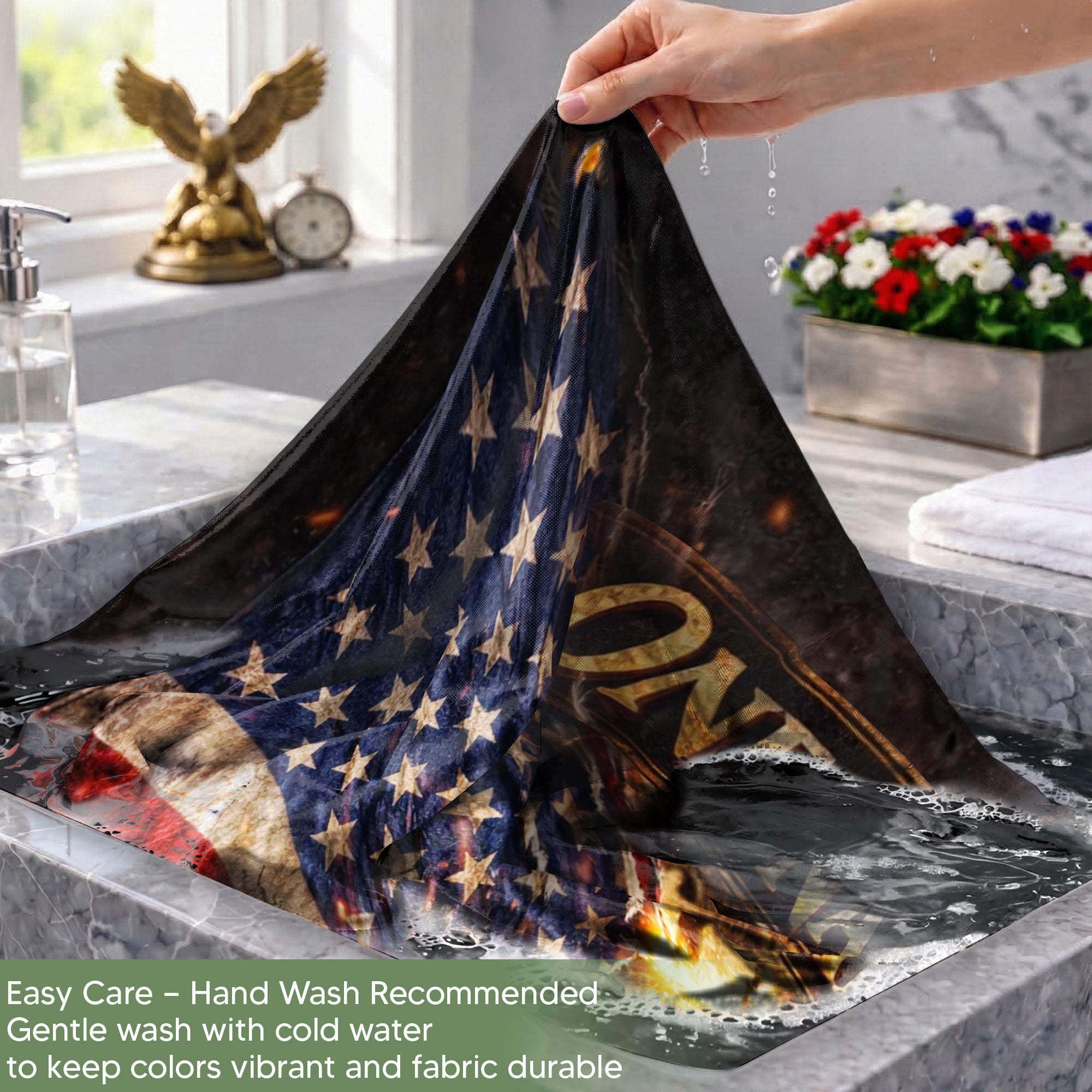 1776-2026 One Nation Under God 250th Anniversary Flag, 250 Years of Blessings & Holy Bible America - Double Sided Christian USA House Flag - Rust Field Wear