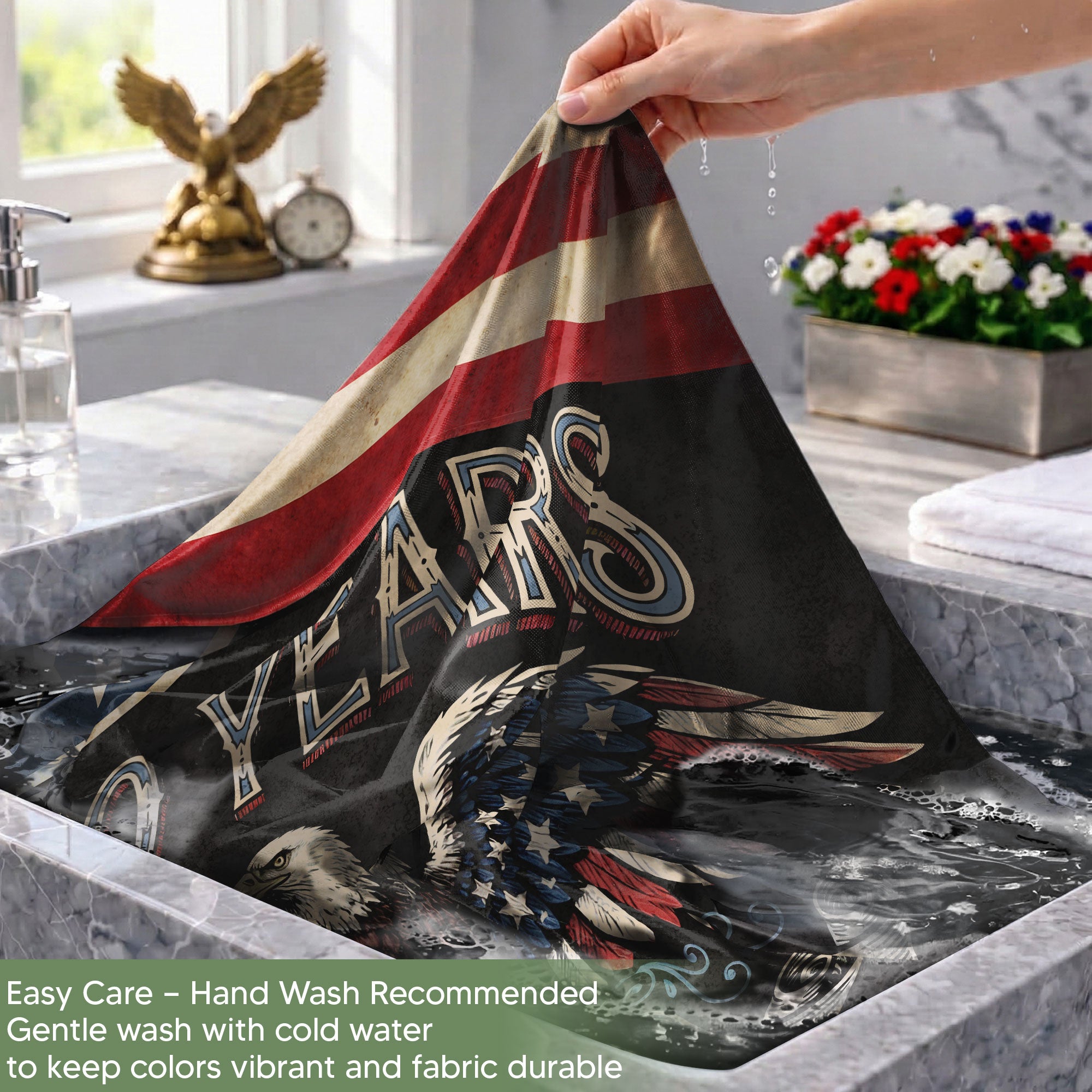 Personalized USA Heritage Garden Flag – 250-Year Tribute Featuring Eagle & “We The People” (1776–2026)