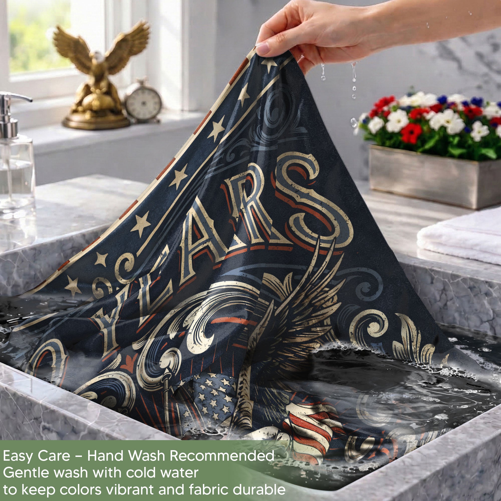 Personalized American Milestone Garden Flag – 250 Years Celebration with Eagle & “We the People” Design (1776–2026)