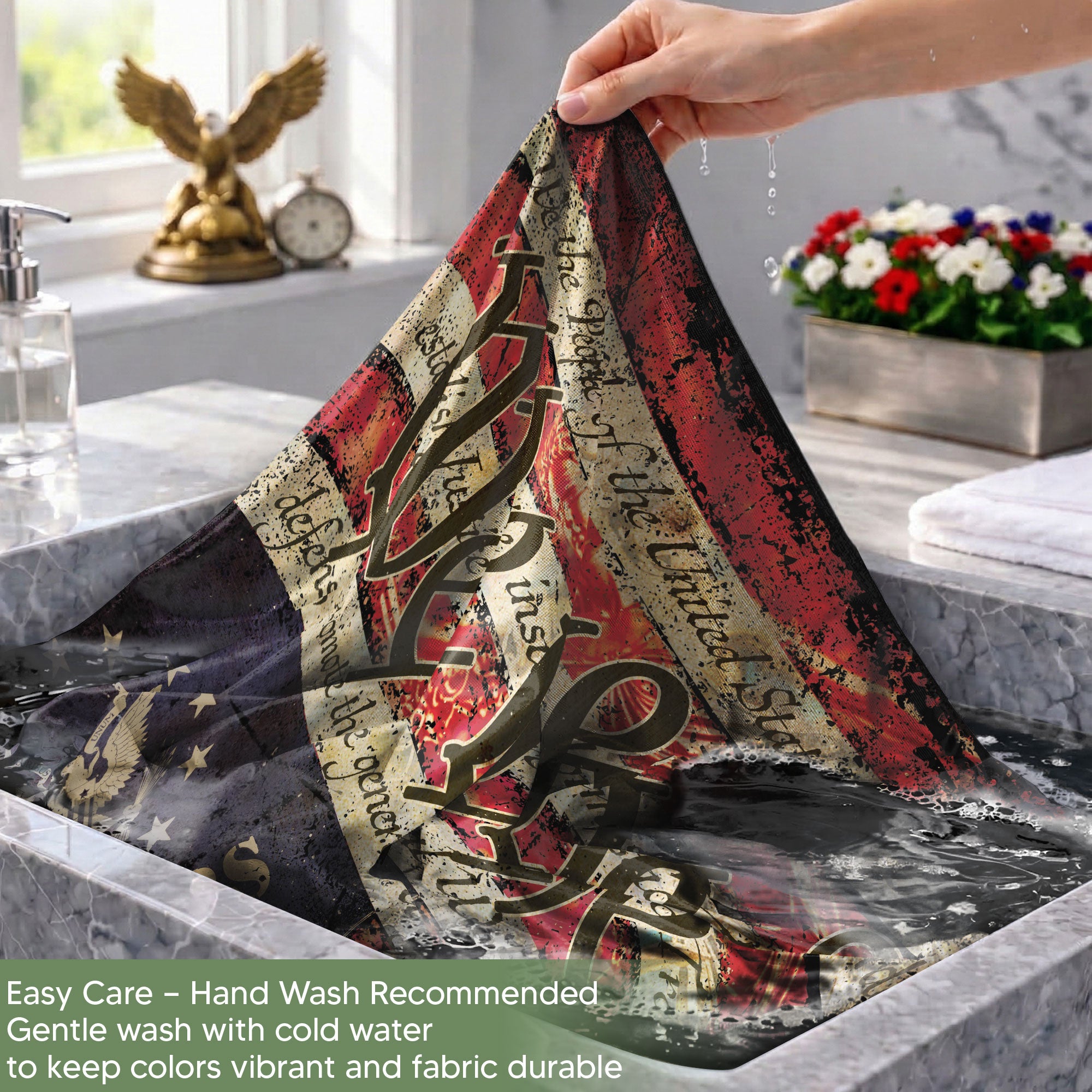 United States 250 Years House Flag - We The People Patriotic Large Home Banner 1776-2026